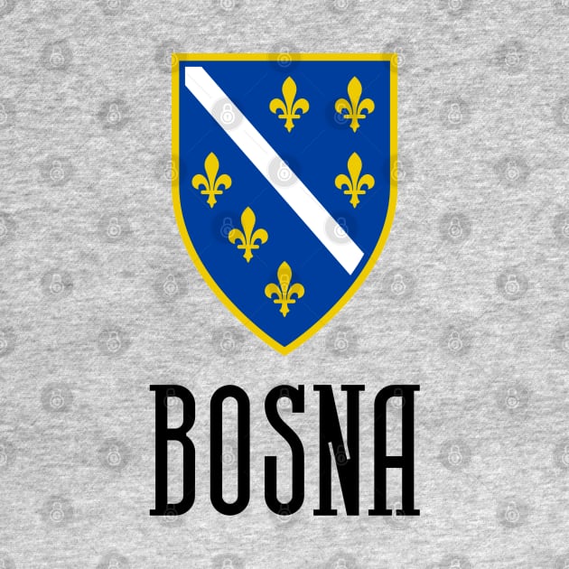 Bosna Bosnian Coat of Arms by BLKN Brand